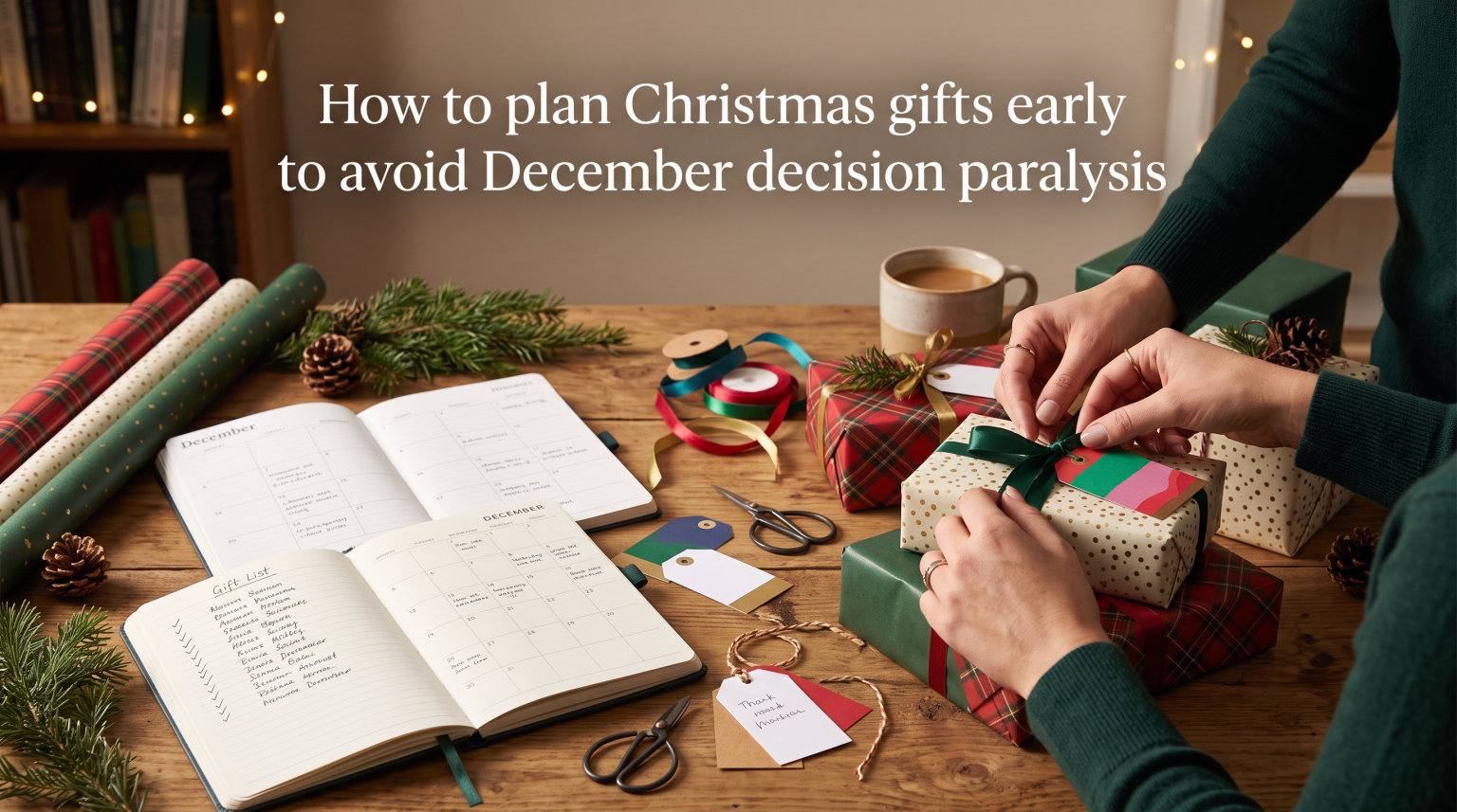 How to plan Christmas gifts early to avoid December decision paralysis