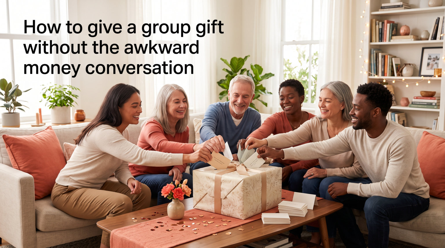 How to give a group gift without the awkward money conversation