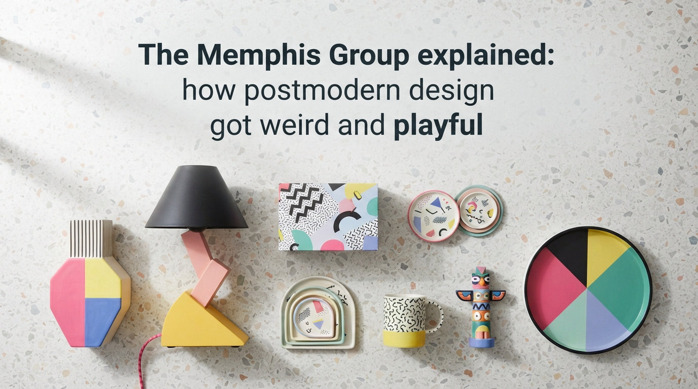 The Memphis Group explained: how postmodern design got weird and playful