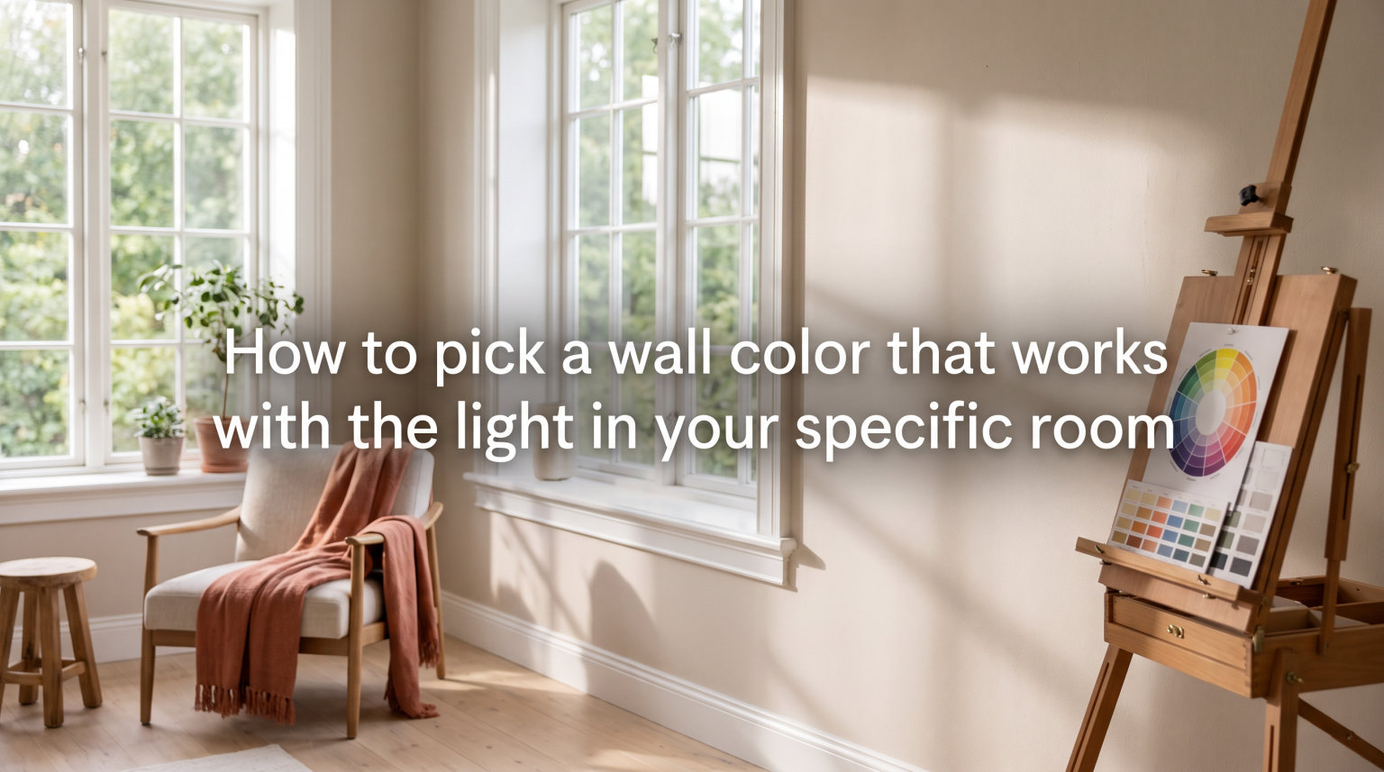 How to pick a wall color that works with the light in your specific room