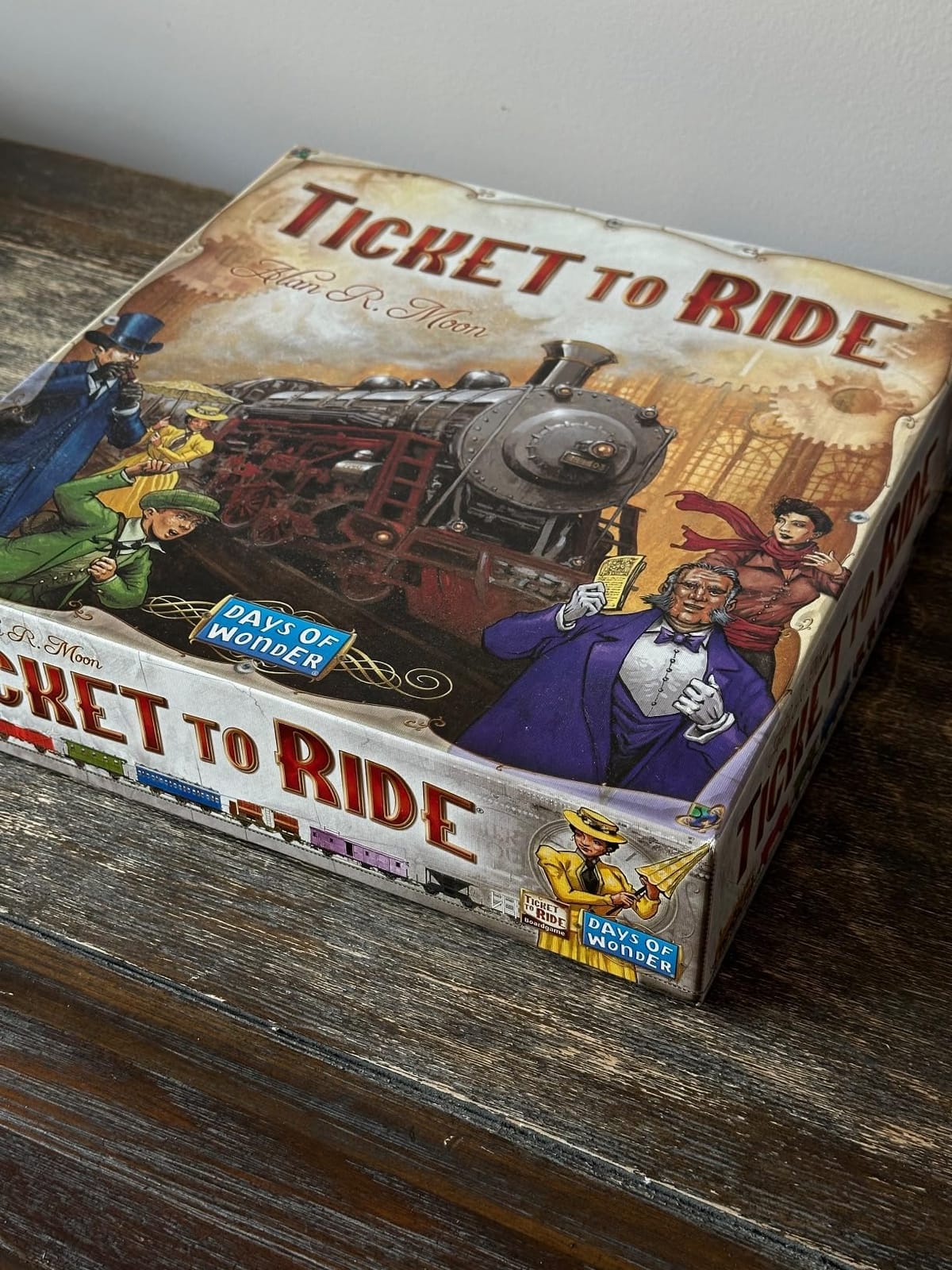 Ticket to Ride Board Game - A Cross-Country Train Adventure for Friends and Family! Strategy Game for Kids & Adults, Ages 8+, 2-5 Players, 30-60 Minute Playtime, Made by Days of Wonder customer photo 1
