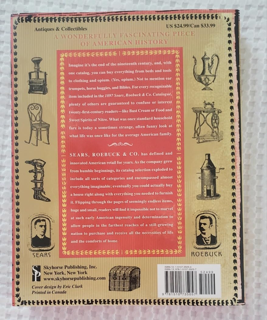 1897 Sears, Roebuck & Co. Catalogue customer photo 2