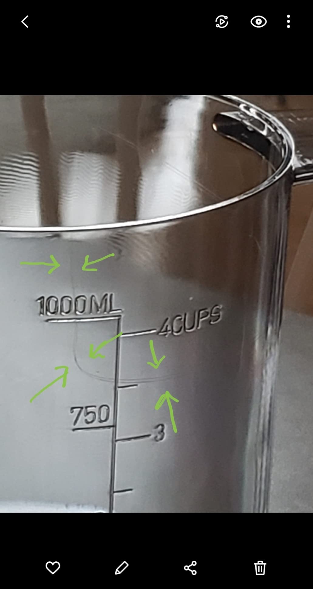 Norpro New 3 Cup Gravy Fat Separator Meat Juice Measurer Holds 4 Cups / 1 Liter customer photo 2