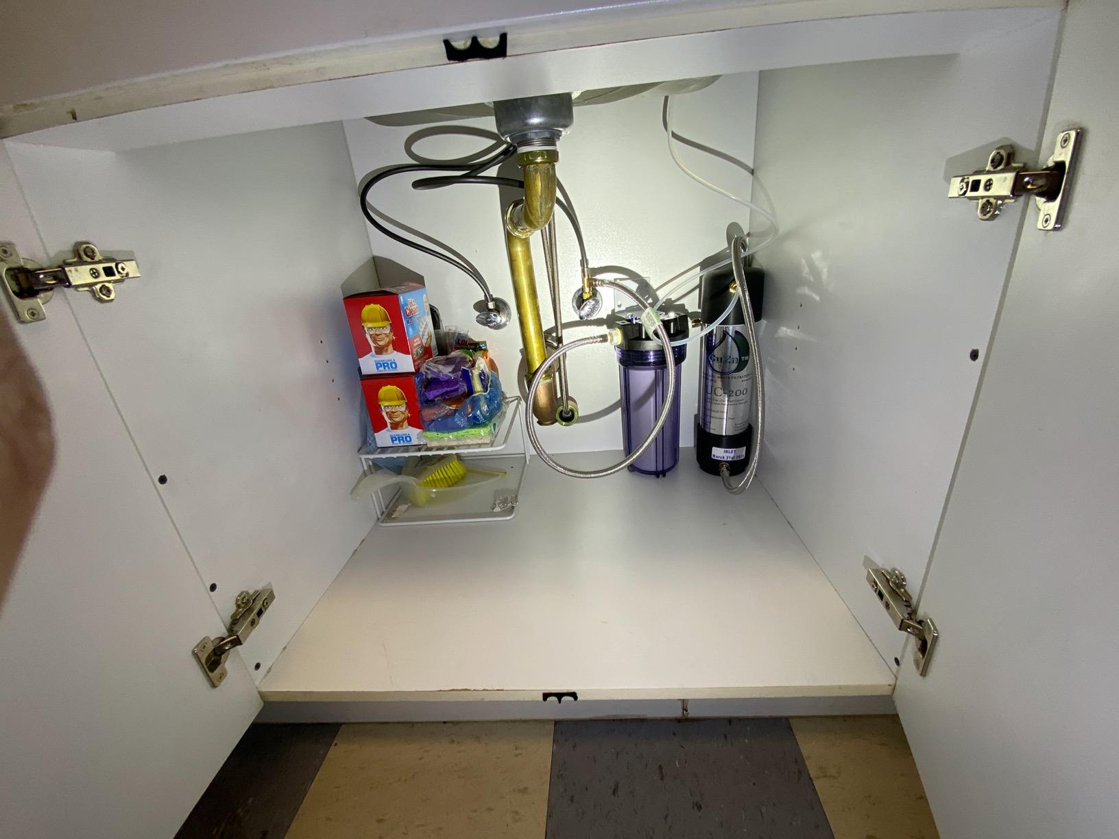 CuZn UC-200 Under Sink Water Filter, NSF/ANSI 42 & 372, 5-Year Filter Life customer photo 2