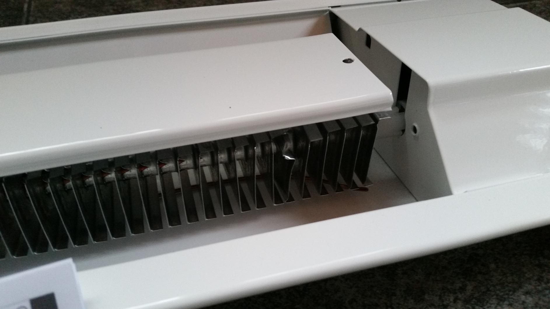 Cadet Manufacturing 09956 240-Volt White Baseboard Hardwire Electric Zone Heater, 1500-Watt, 72-Inch customer photo 2