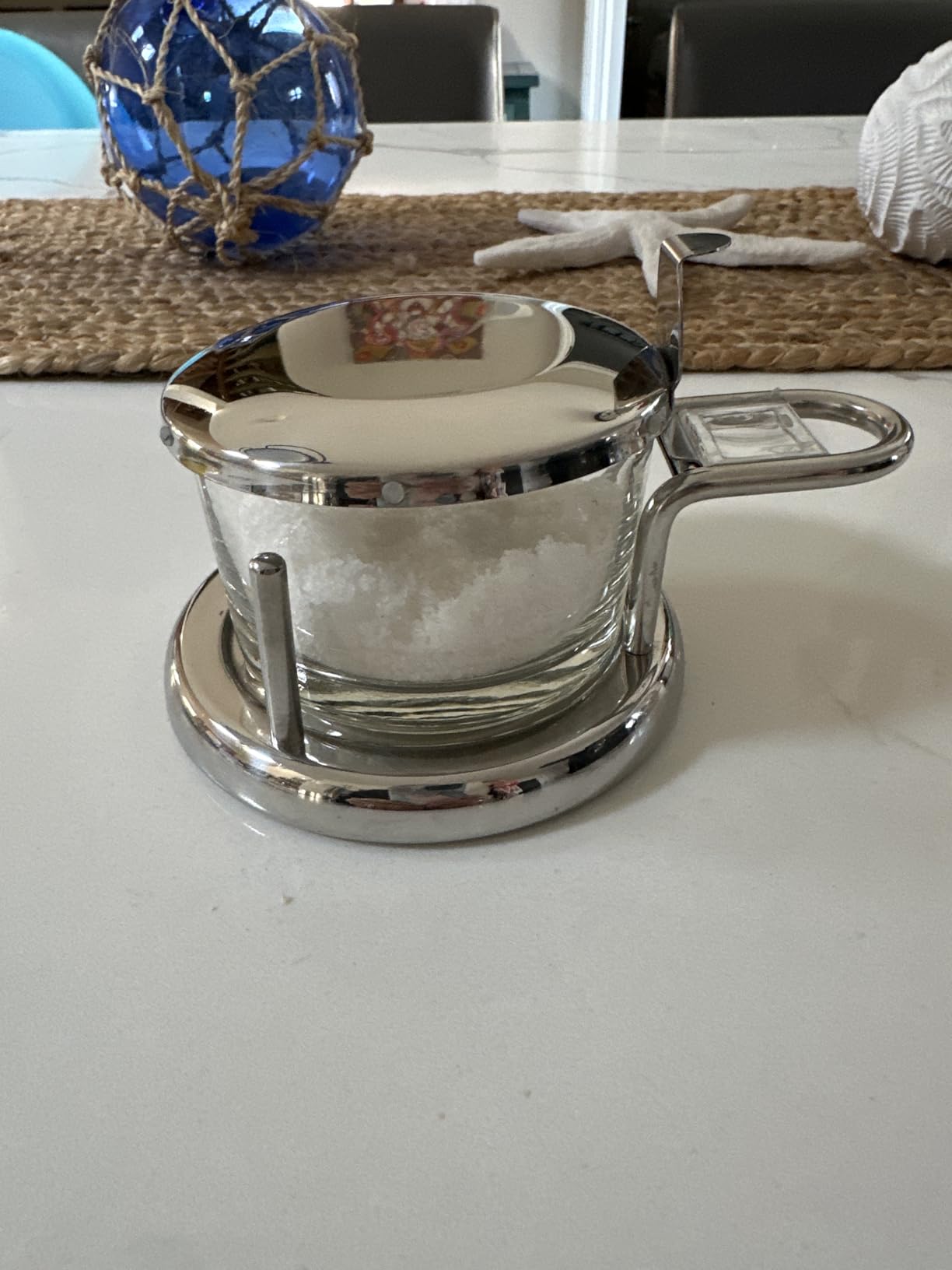 RSVP Stainless Steel Endurance Salt Server with Spoon customer photo 2
