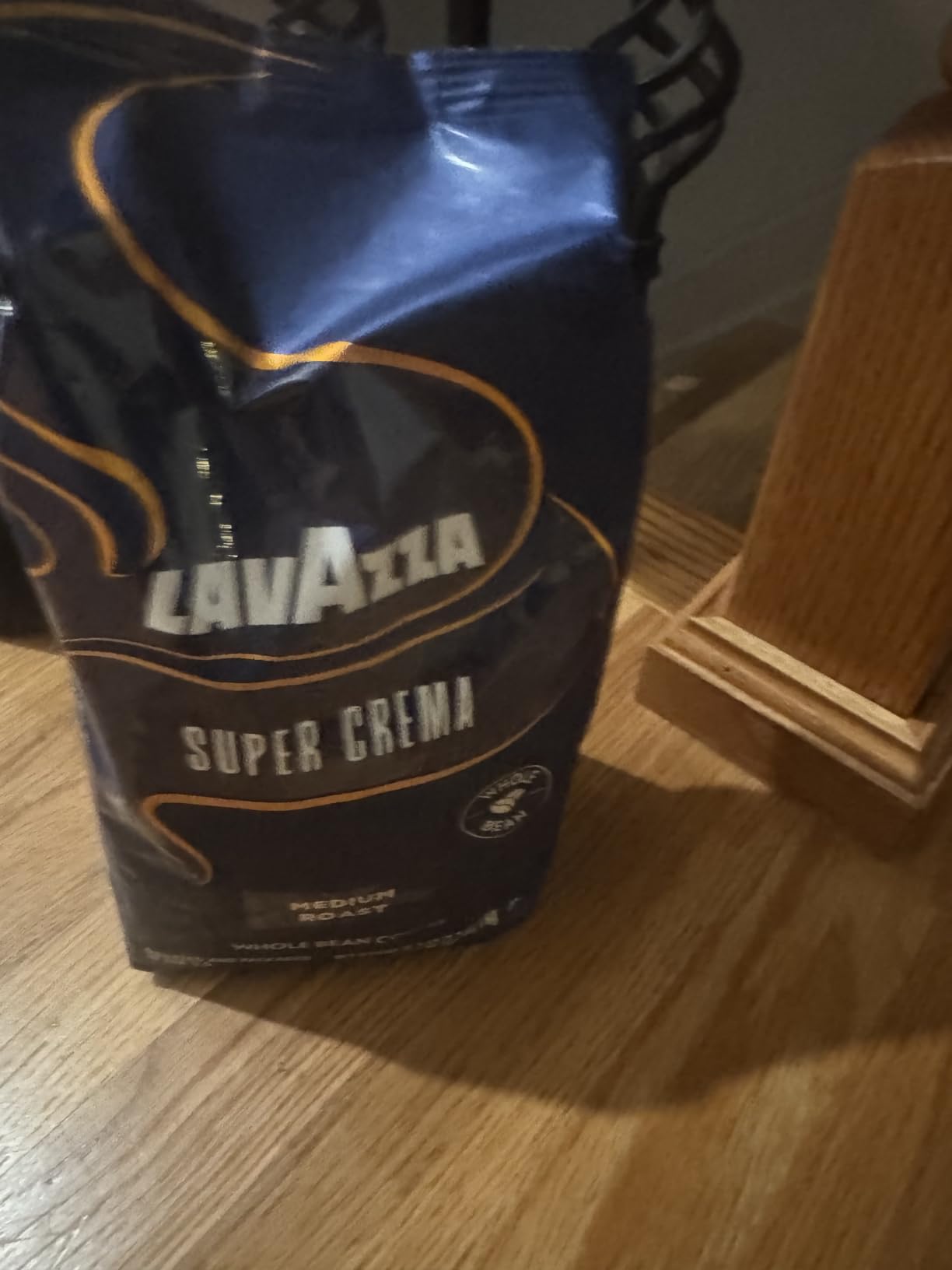 Lavazza Super Crema Whole Bean Coffee, Medium Espresso Roast, Arabica and Robusta Blend, 2.2 lb Bag customer photo 1