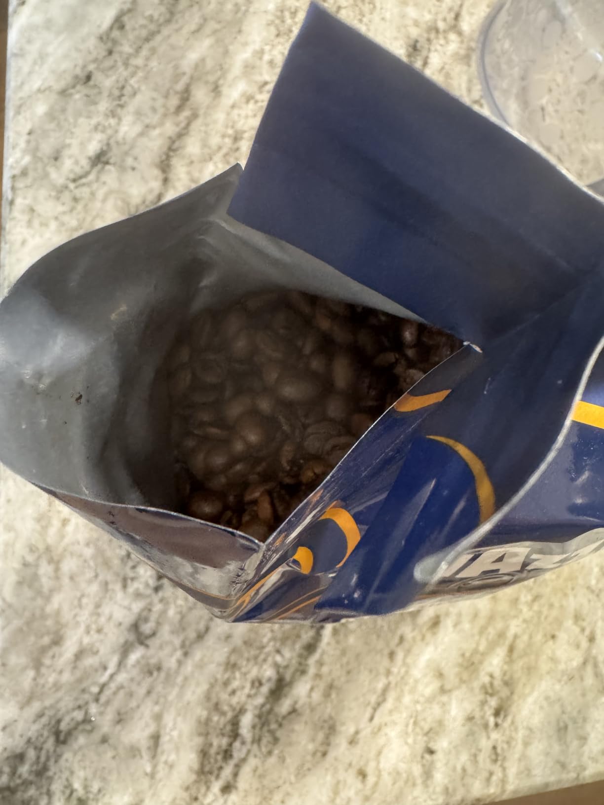 Lavazza Super Crema Whole Bean Coffee, Medium Espresso Roast, Arabica and Robusta Blend, 2.2 lb Bag customer photo 2