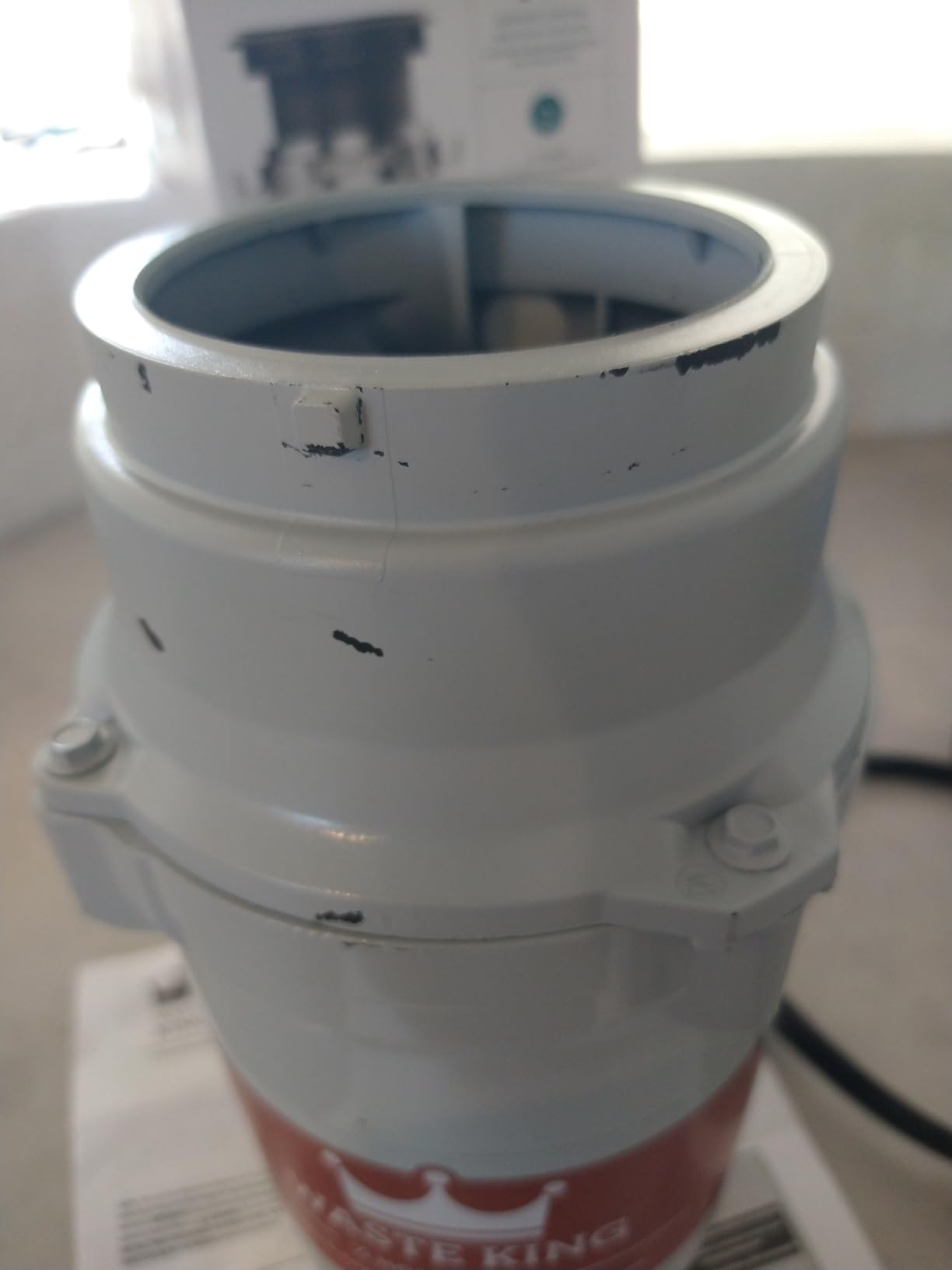 Waste King Garbage Disposal for Kitchen Sink with Power Cord, Compact Food Waste Disposer, L-111 customer photo 2
