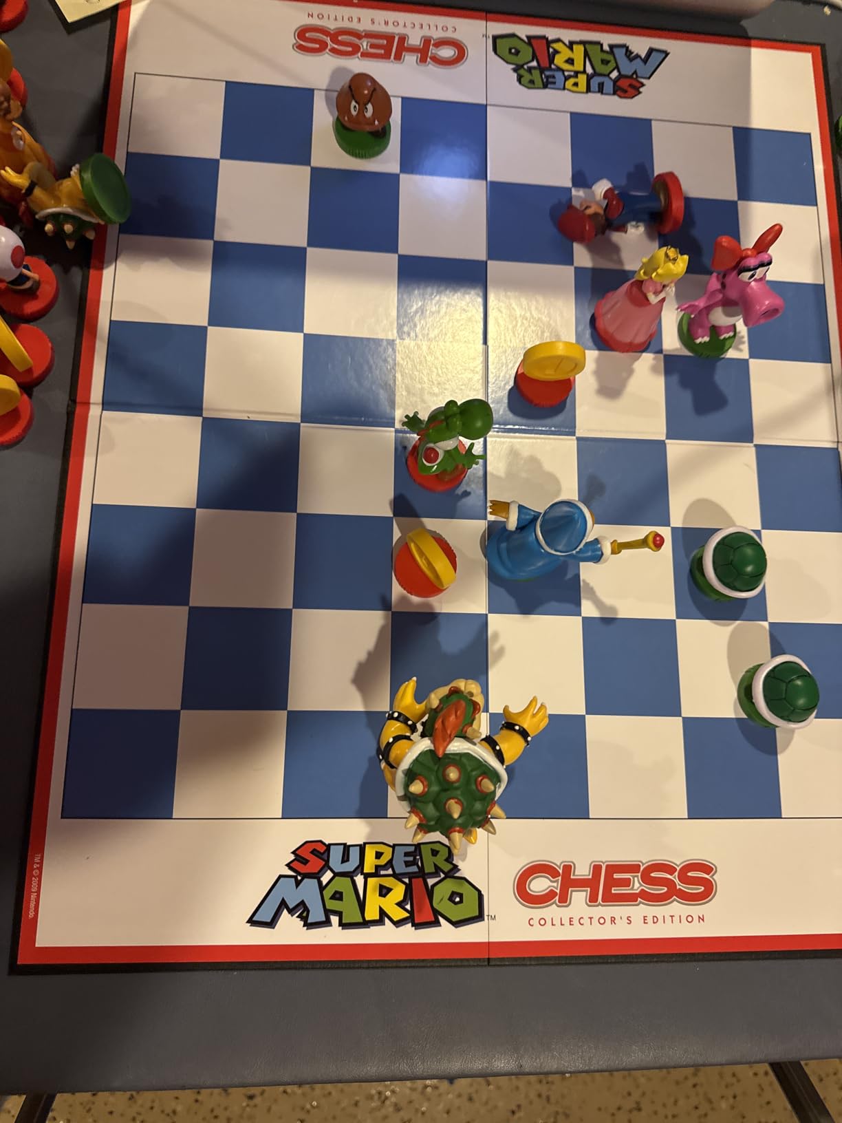 Super Mario Chess Set, 32 Custom Sculpt Game Pieces Including Iconic Characters: Mario, Luigi, Peach, Toad, Bowser, Super Mario Themed Chess Game customer photo 1