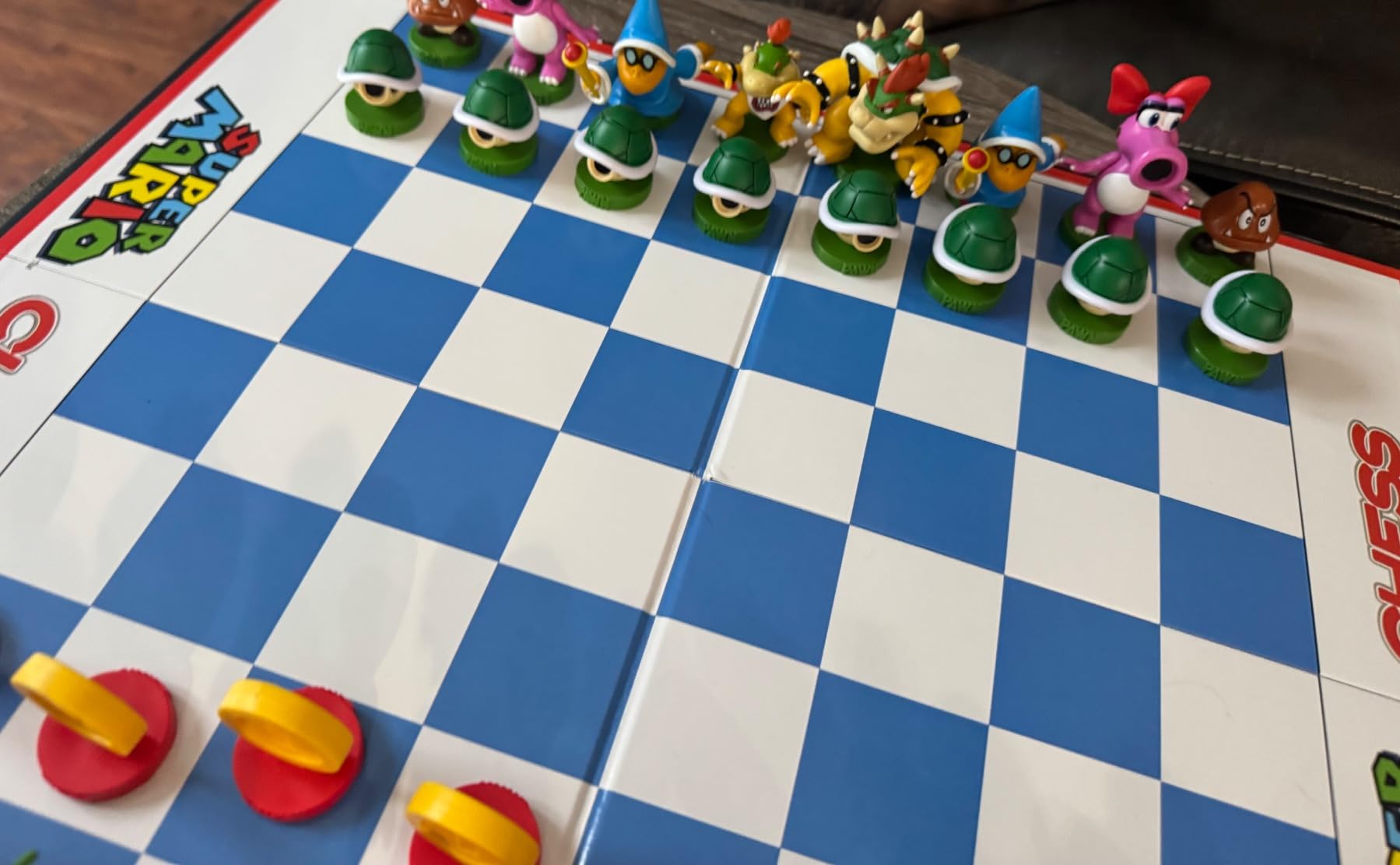 Super Mario Chess Set, 32 Custom Sculpt Game Pieces Including Iconic Characters: Mario, Luigi, Peach, Toad, Bowser, Super Mario Themed Chess Game customer photo 2