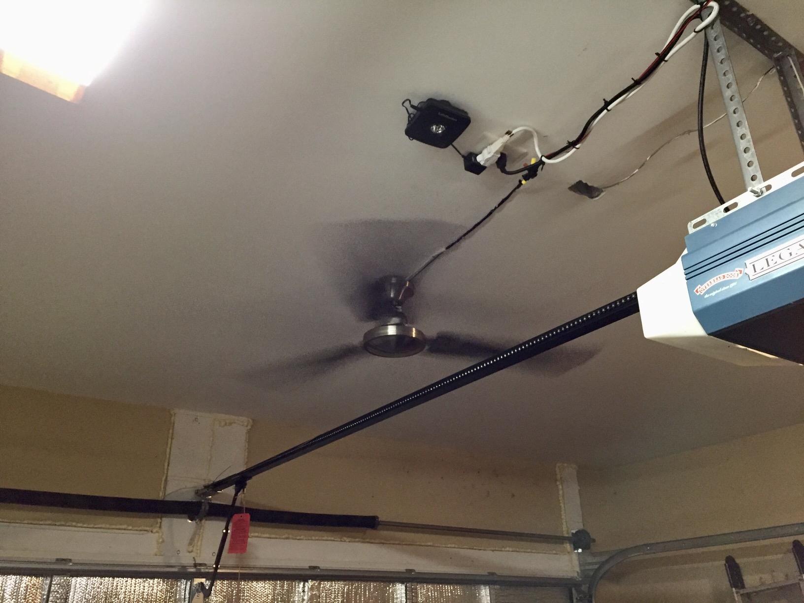 Westinghouse 7861400 Industrial Ceiling Fan, 56-Inch, Brushed Nickel | Three steel blades, Wall control included, Indoor installation, High-airflow performance customer photo 2