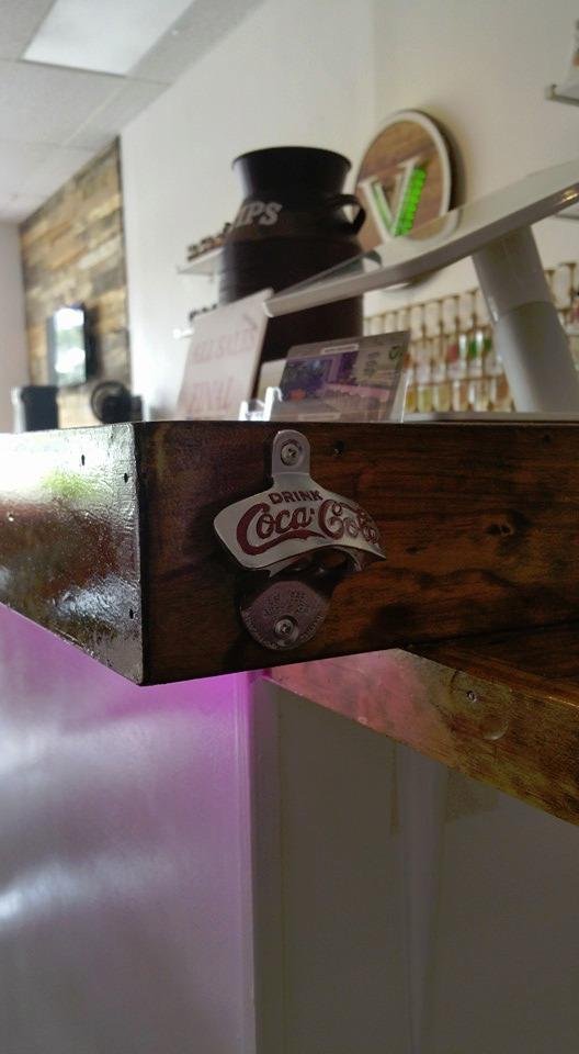 TableCraft Coca-Cola Wall Mount Bottle Opener Small customer photo 1