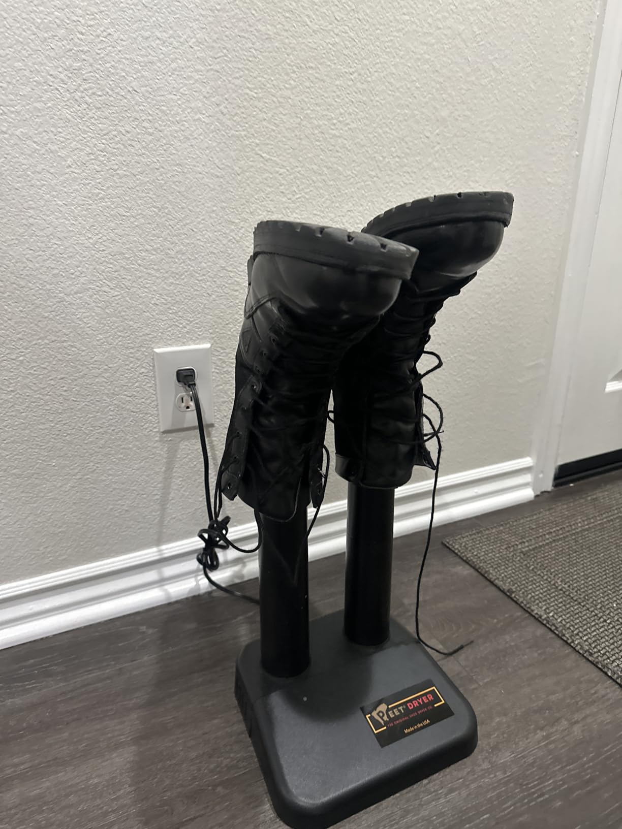 PEET - Original Electric Shoe and Boot Dryer, Work Boots, Outdoor Gear, Athletic Gear, Silent, Energy-Efficient, Made in USA customer photo 1