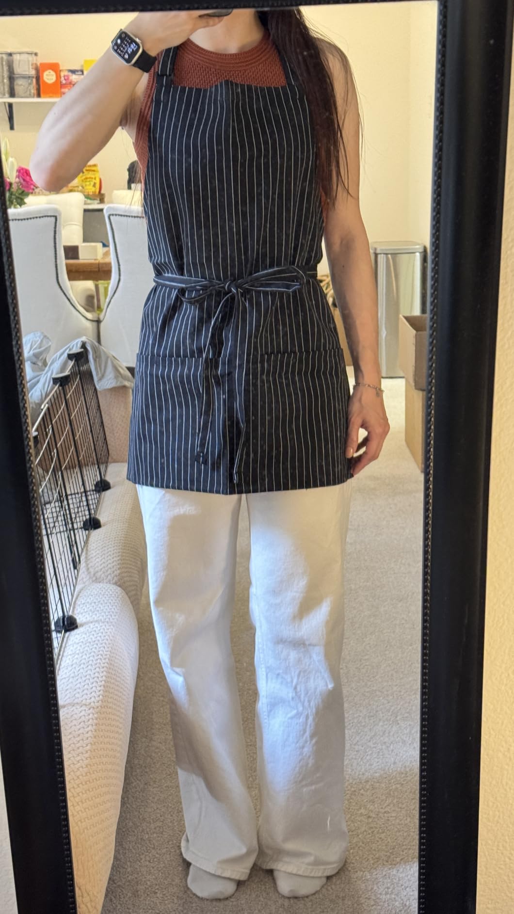Chef Works Unisex Three Pocket Apron customer photo 1