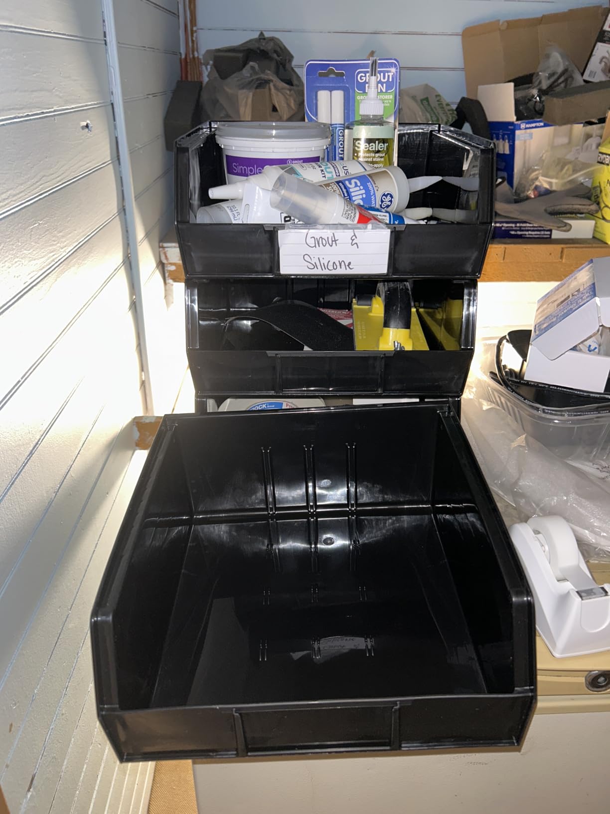 Akro-Mils 30235 AkroBins Plastic Storage Bins, 11