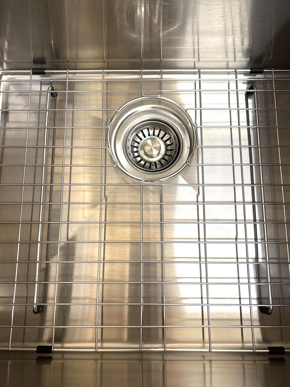 KRAUS Stainless Steel 32 in 16 Gauge Undermount Sink KHU100-32 | TRU16 steel, rounded corners, channel grooves, NoiseDefend pads customer photo 1