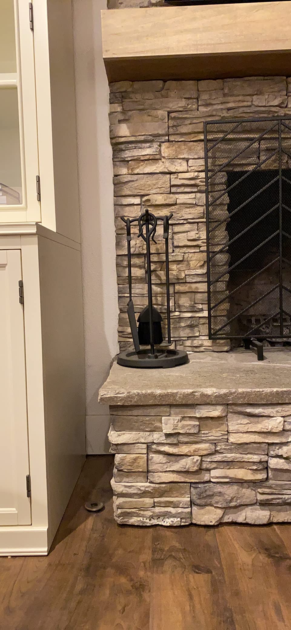 Pilgrim Home and Hearth 18019 Compact Fireplace Tool Set, 18