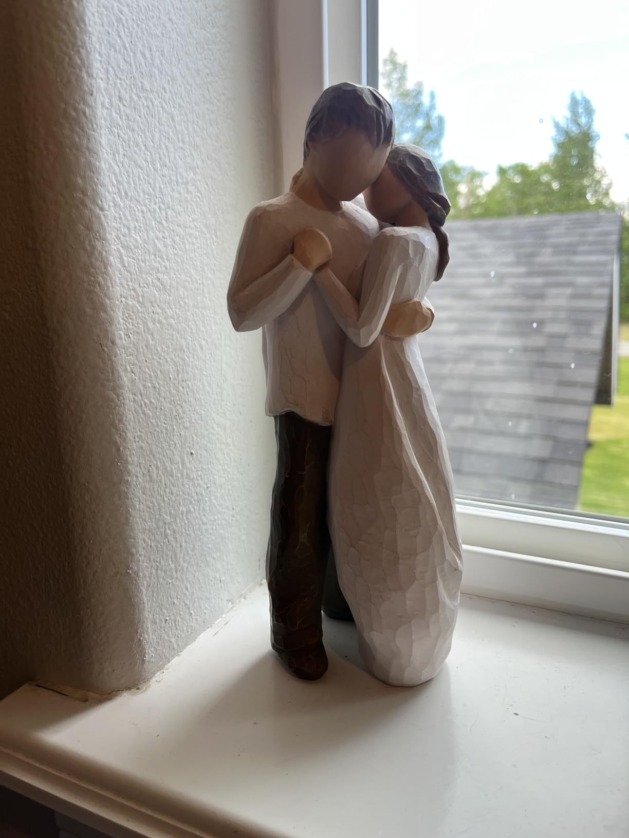 Willow Tree Anniversary, Sculpted Hand-Painted Figure | Cast from a Susan Lordi Original Carving, Expression of Love and Caring customer photo 2