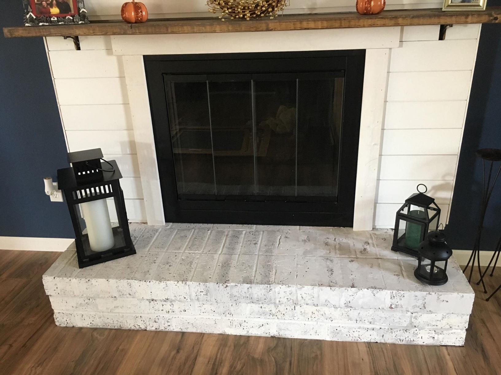 Pleasant Hearth AT-1001 Ascot Fireplace Glass Door, Black, Medium customer photo 2