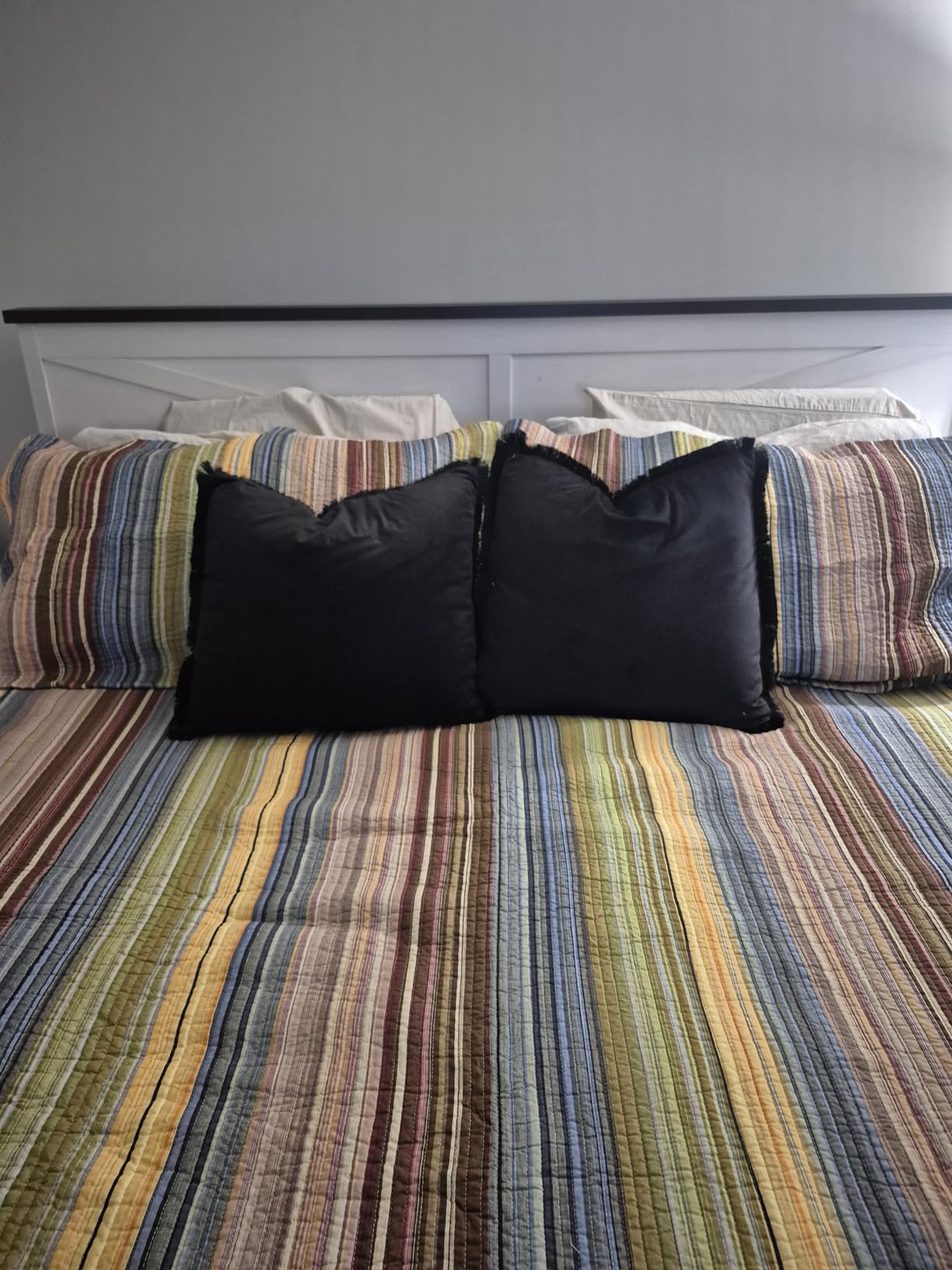 Greenland Home 100% Cotton Fashion Quilt Collection, Prewashed, Reversible Quilt Set, 3-Piece Full/Queen, Katy customer photo 2