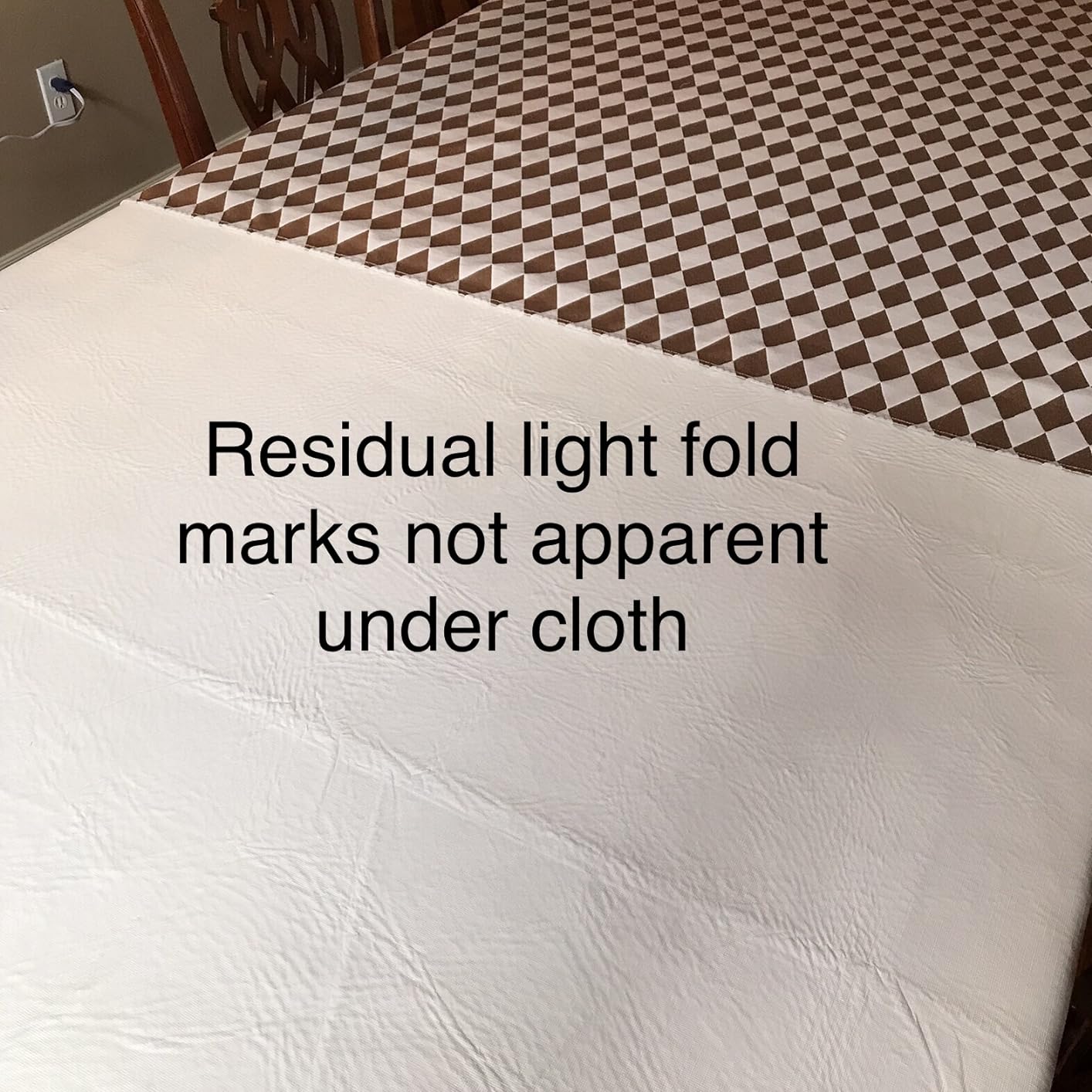 LAMINET - Deluxe Cushioned Heavy-Duty Table Pad Protector for Dining Room Table - 52