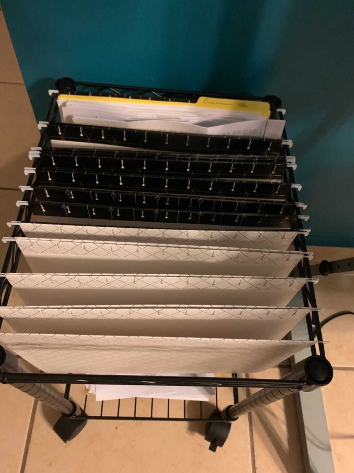 LYS Mobile Wire Filing Cart customer photo 1