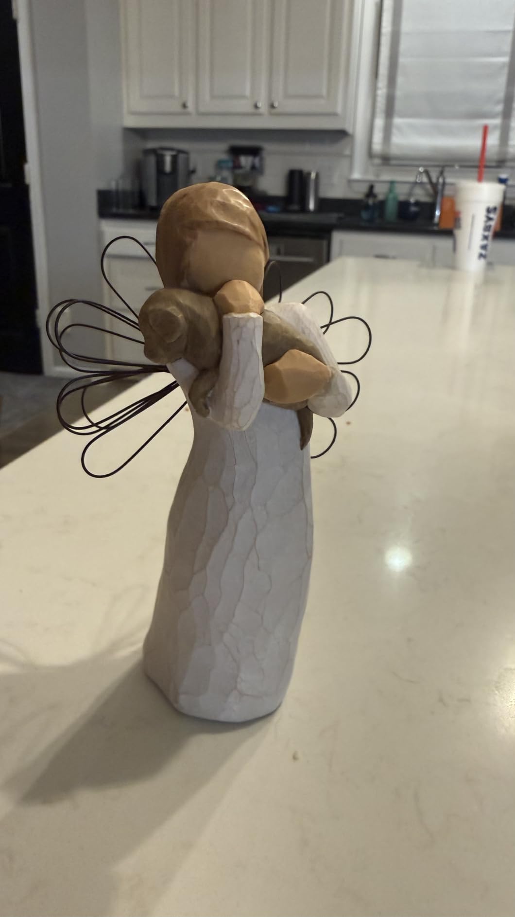 Willow Tree Angel of Friendship, Sculpted Hand-Painted Figure | Hand-Painted Angel Figurine, Celebrating Friendship, Nature and Everyday Blessings, Sculpted by Artist Susan Lordi customer photo 1