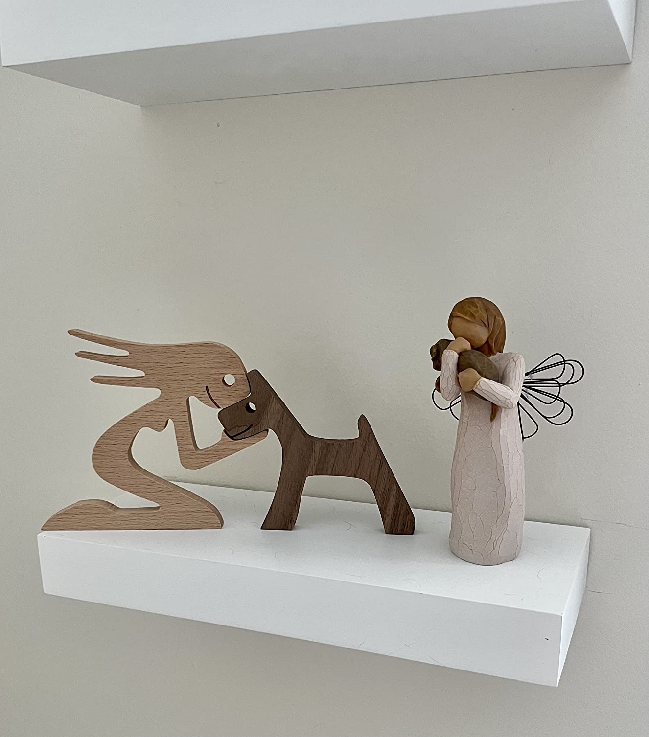 Willow Tree Angel of Friendship, Sculpted Hand-Painted Figure | Hand-Painted Angel Figurine, Celebrating Friendship, Nature and Everyday Blessings, Sculpted by Artist Susan Lordi customer photo 2