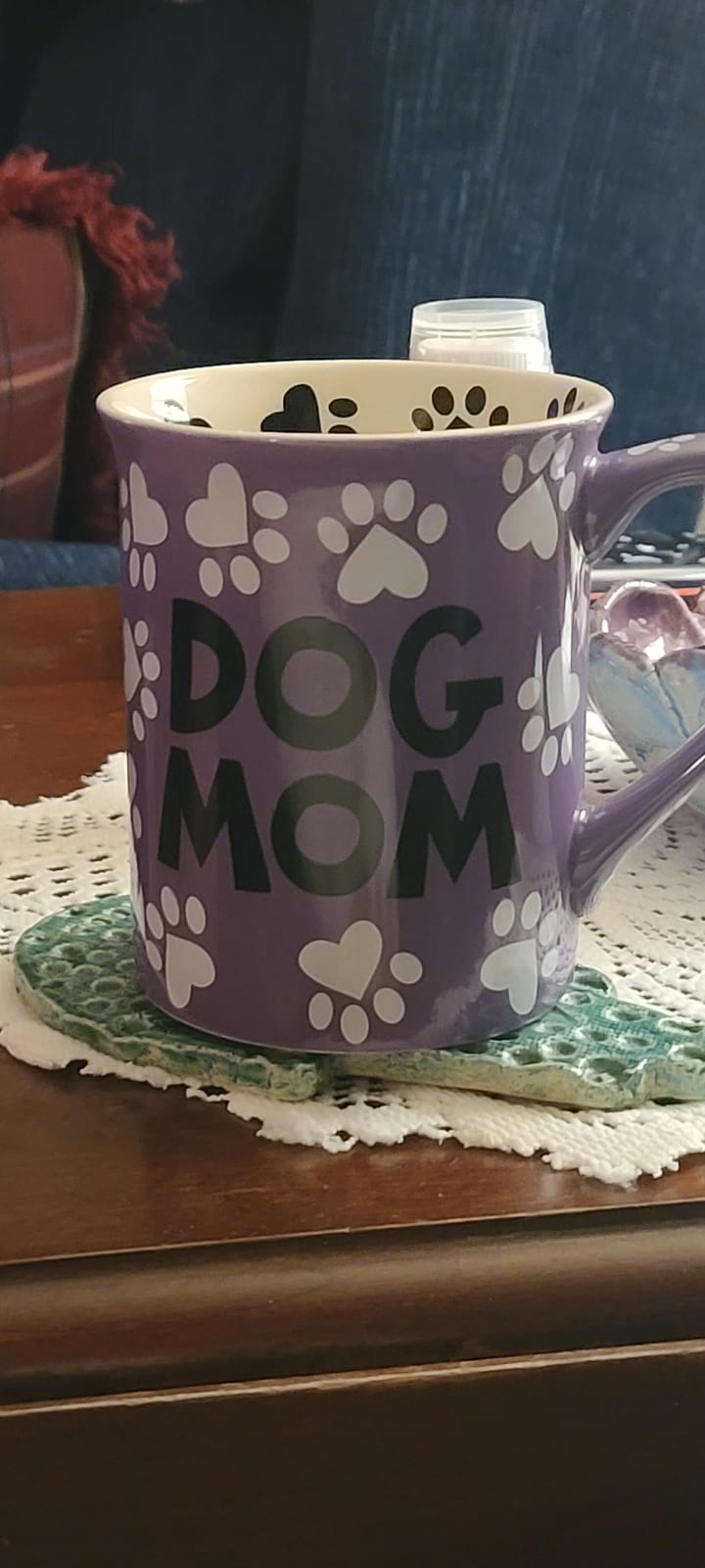 Enesco 4026112 Our Name is Mud Dog Mom Stoneware Mug, 16 oz., Multicolor customer photo 2