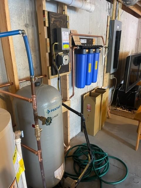 iSpring WGB32B Commercial-Grade Whole House Water Filter System, 3-Stage 20x4.5-inch Industrial Standard Filters, Eliminates 99% Chlorine, Sediment, Taste, Odor, 1-inch Inlet/Outlet customer photo 1