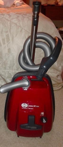 SEBO 9679AM AIRBELT K2 Kombi Canister Vacuum with 7-Year Motor Warranty | Kombi Nozzle - Made for Bare Floors and Area Rugs Only, S-Class Filtration, 37ft Operating Radius, Made in Germany customer photo 1