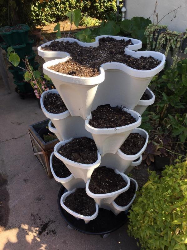 Mr. Stacky 5 Tiered Vertical Gardening Planter, Indoor & Outdoor customer photo 2