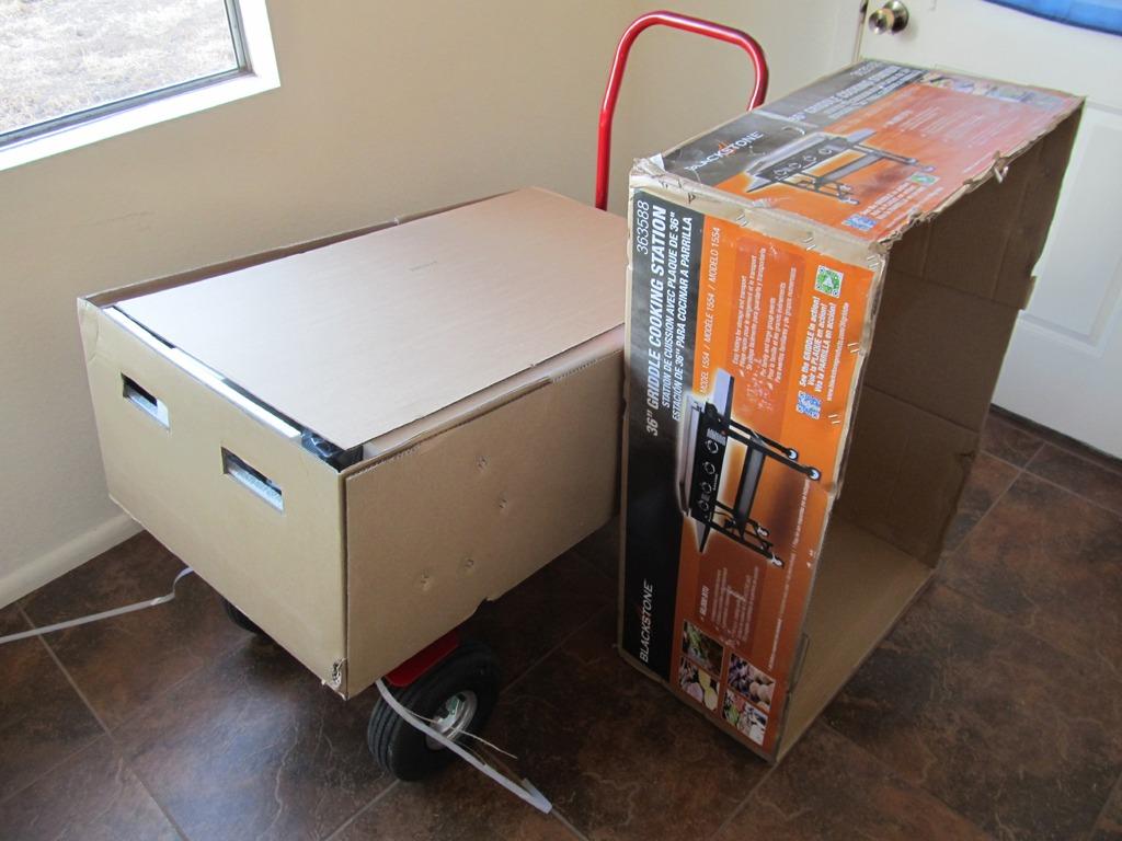 Blackstone 1554 36 Inch 4 Burner 60,000 BTU Portable Steel Griddle Cooking Station with Foldable Legs and Storage Rack customer photo 2