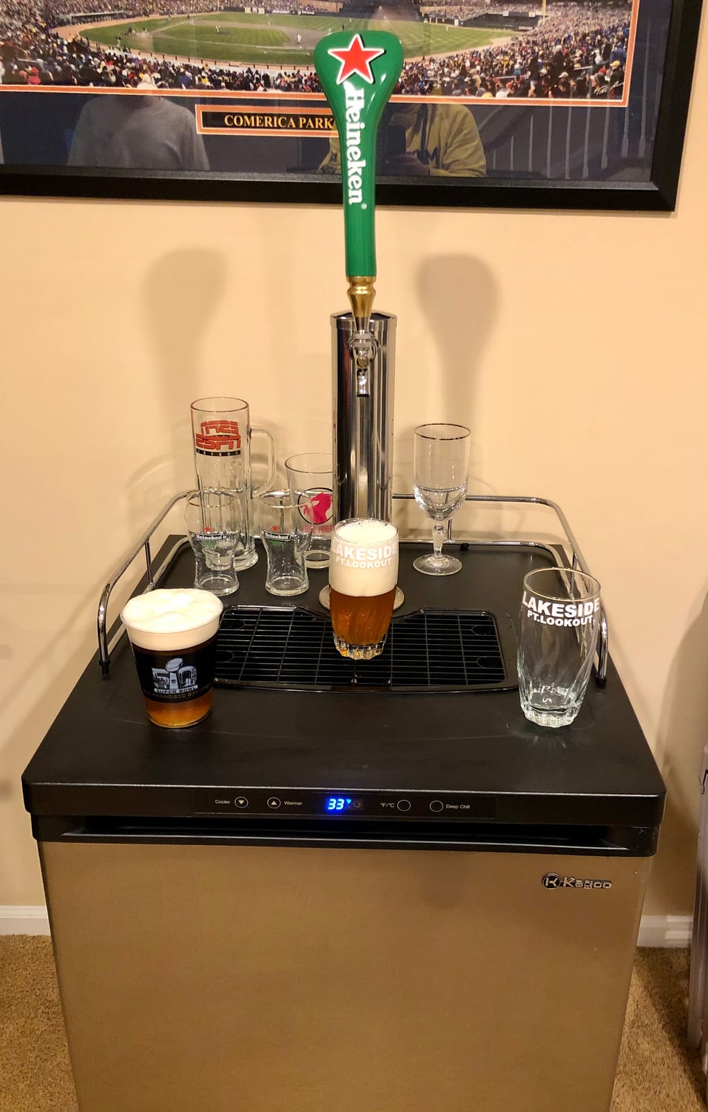 Kegco K309SS-1 Keg Dispenser, Stainless Steel customer photo 2