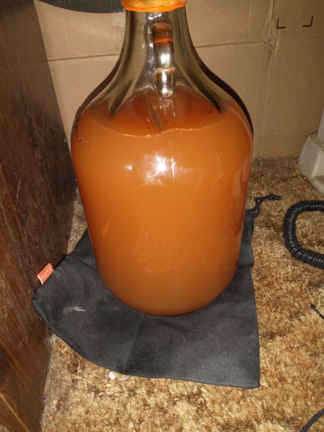 FastRack - Shepherd Made Mead Making Kit - 1 Gallon Jug Fermentation Set with Clear Glass Fermentation Jar, 3pc Airlocks, Rubber Stopper, Yeast Nutrient & Mead Yeast for Home Brewing customer photo 1