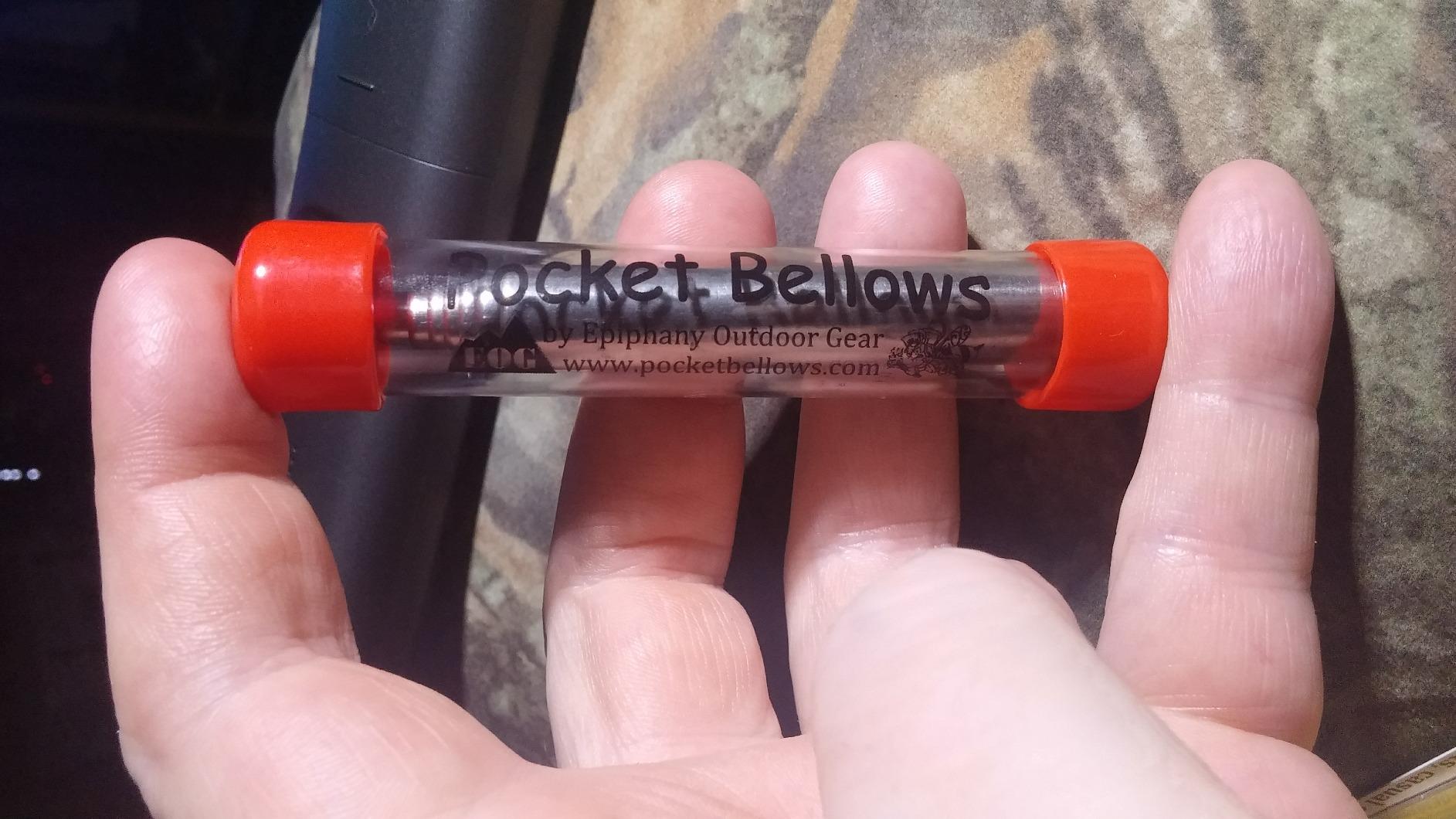 Pocket Bellows - Weatherproof Collapsible Fire Bellowing Tool for Starting Fire customer photo 2