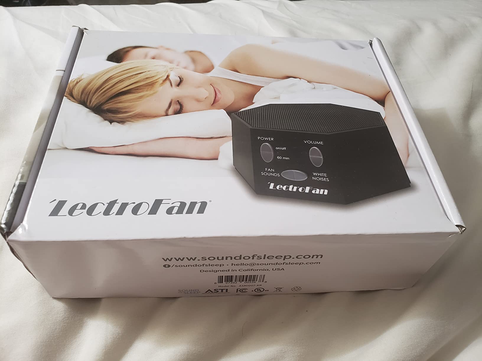 Adaptive Sound Technologies LectroFan Classic Sound Machine, Black | Soothing Sound Machine for Sleep with a Built-in Sleep Timer, Non-Looping Sounds, Speech Privacy and Compact Design customer photo 1