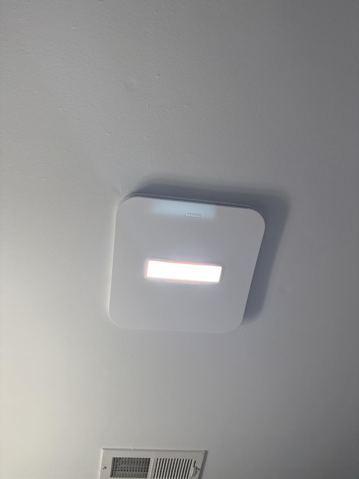 Broan-NuTone Bathroom Exhaust Fan - Retrofit Design Replaces Existing Fan Without Attic Access, Quiet 1.0 Sones, 110 CFM, Powerful Ventilation with 4 Selectable CCT Light Settings for a Modern Look customer photo 1