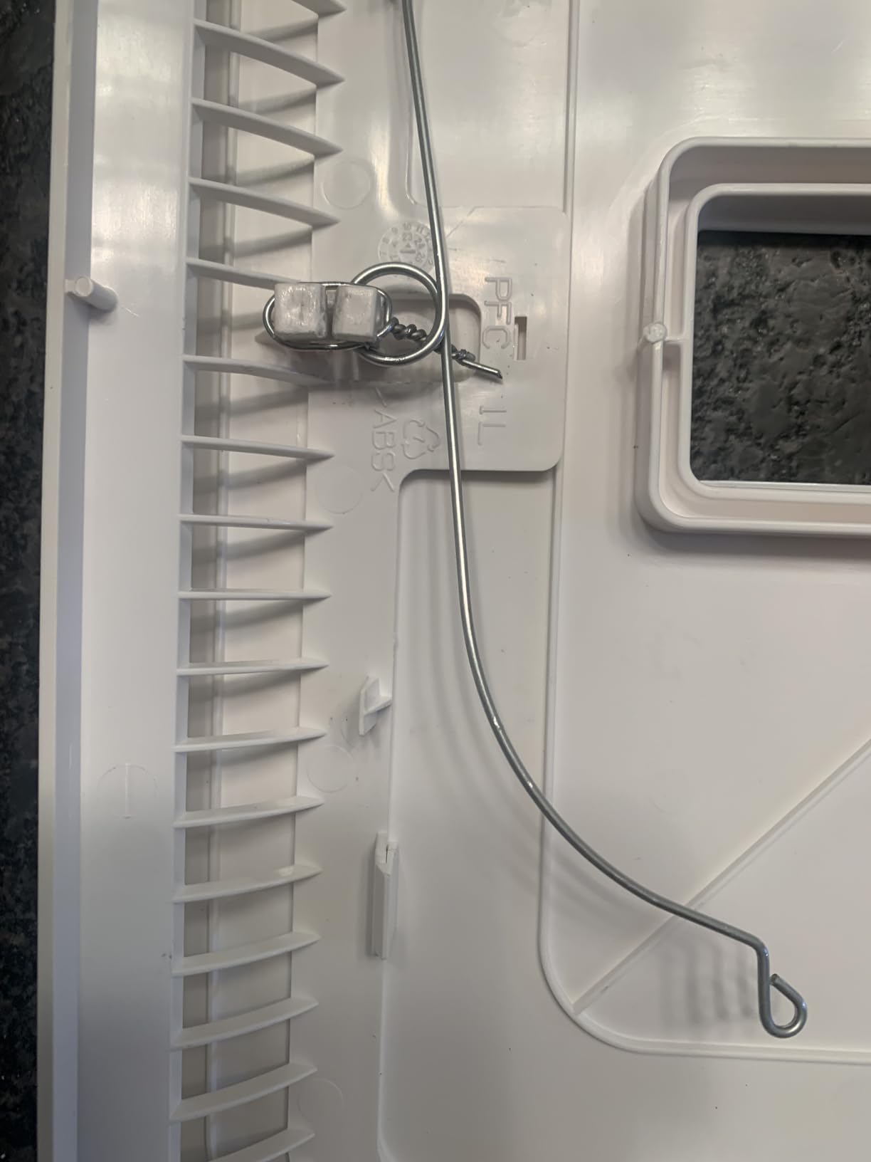 Broan-NuTone AE80LK Ventilation with LED CleanCover and Roomside Installation, ENERGY STAR Certified, 80 CFM, 0.7 Sones, White customer photo 1