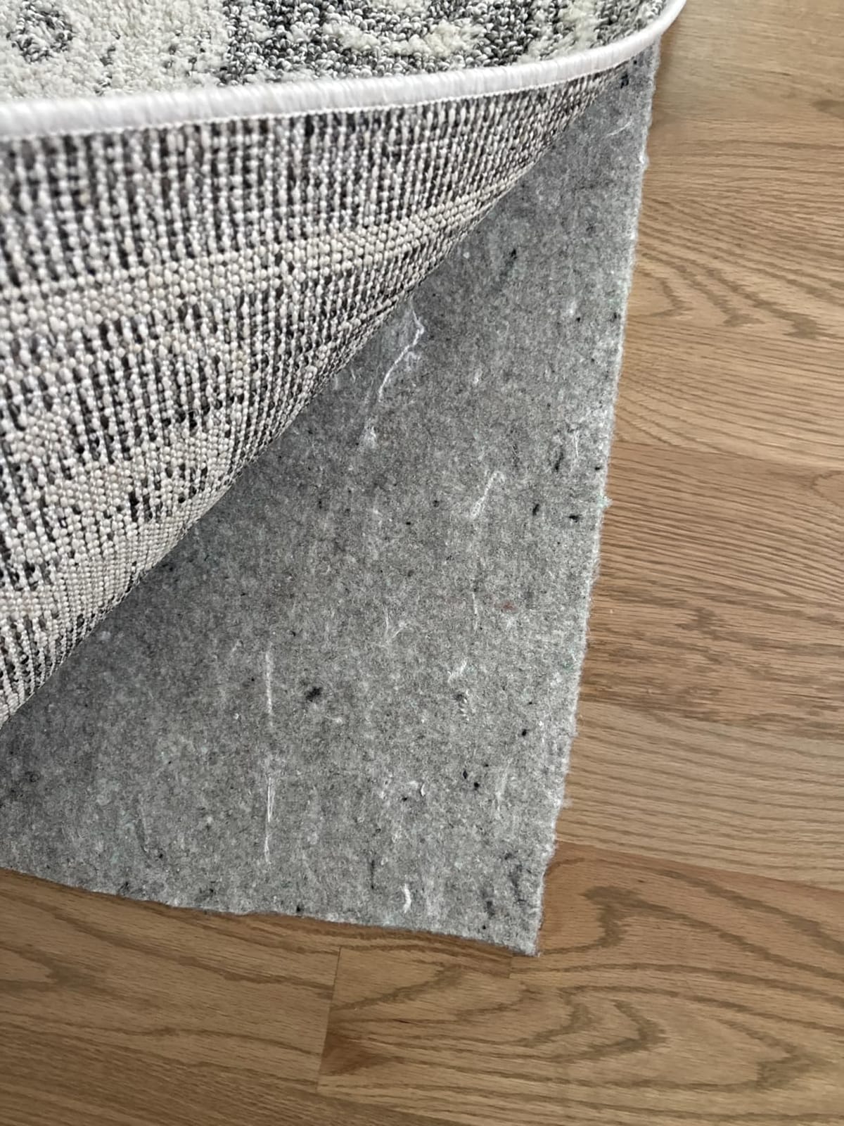 GORILLA GRIP Felt Rug Pad for Hardwood Floors with Rubber Backing, 8x10 FT | Stay in Place Slip Resistant Cushioned Gripper Pads, 1/4 inch Thick, Protective Floor Carpet Padding Under Area Rugs customer photo 2