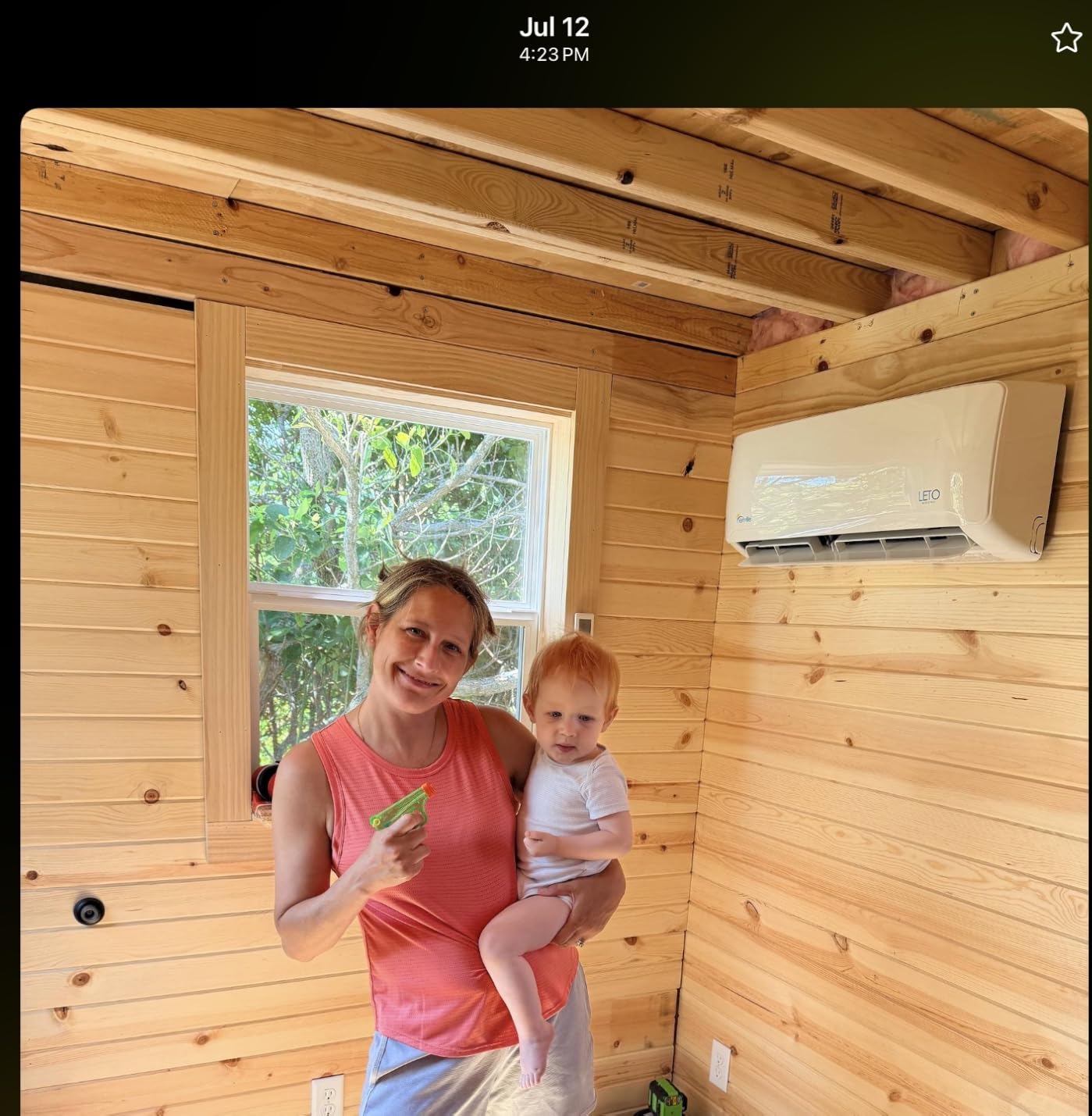 Senville LETO Mini Split Air Conditioner, Heat Pump, White, 9000 BTU | Ductless, Wall Mounted, Works with Alexa, Quiet Operation, 0.75 Ton, 110/120V, Energy Efficient Inverter customer photo 2