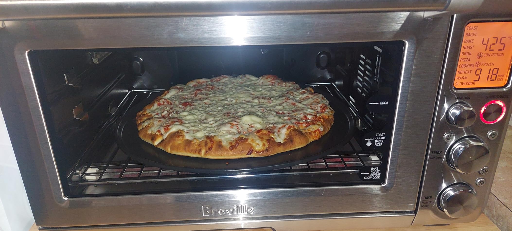 Breville BOV845BSS Smart Oven Pro, Brushed Stainless Steel | Feast boldly with countertop oven and toaster's 10 cooking functions | Convection setting reduces cook time by up to 30% customer photo 2