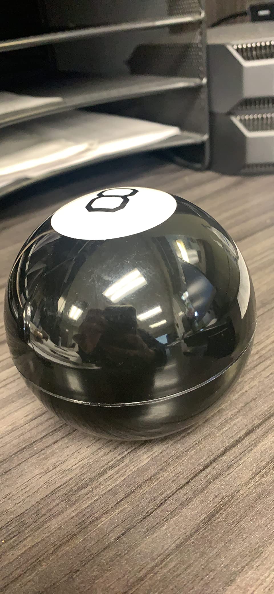 Mattel Games Magic 8 Ball Novelty Fortune-Telling Toy customer photo 2