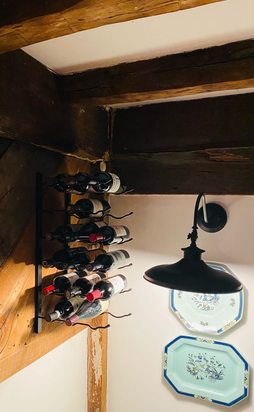 VintageView W Series Wine Rack 2 - Single Depth, Metal Wall Mounted Wine Rack - Modern, Easy Access Wine Storage - Space Saving Wine Rack with 6 Bottle Storage Capacity (Matte Black) customer photo 1