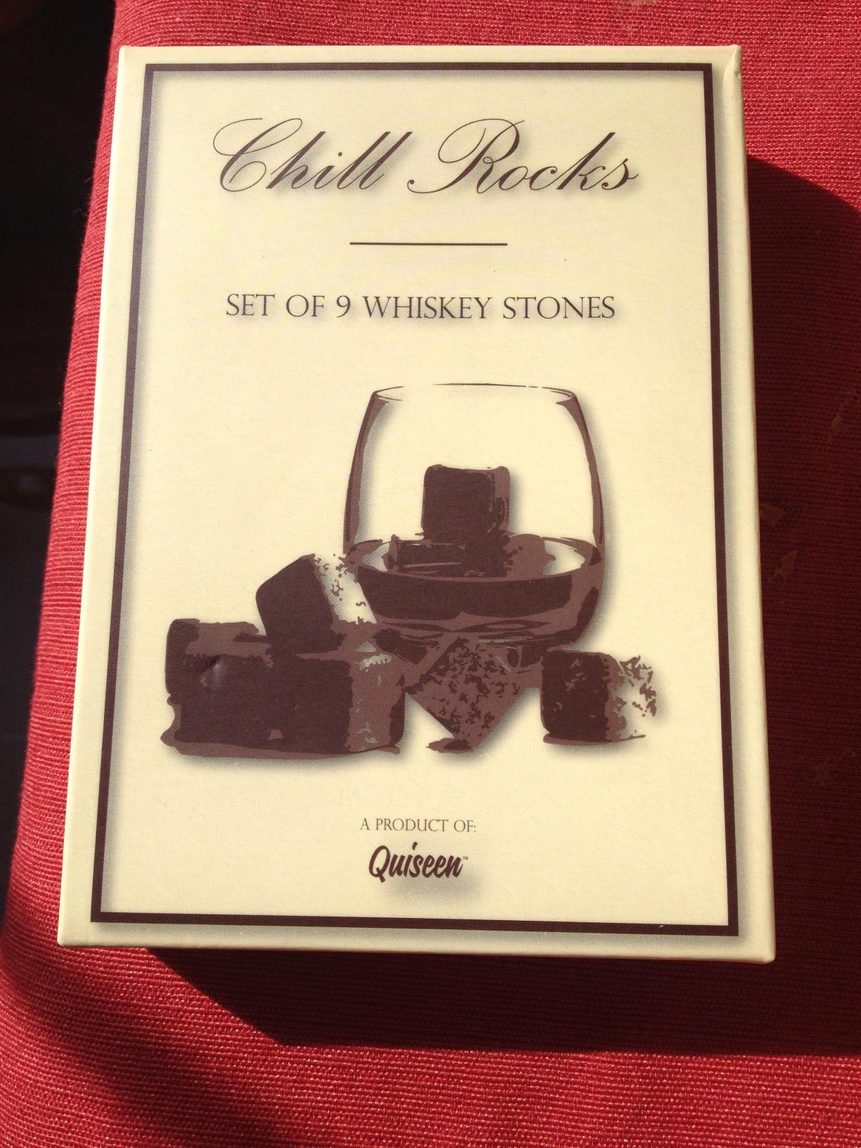 Set of 9 Grey Beverage Chilling Stones [Chill Rocks] Whiskey Stones for Whiskey and Other Beverages - in Gift Box with Velvet Carrying Pouch - Made of 100% Pure Soapstone - by Quiseen customer photo 2