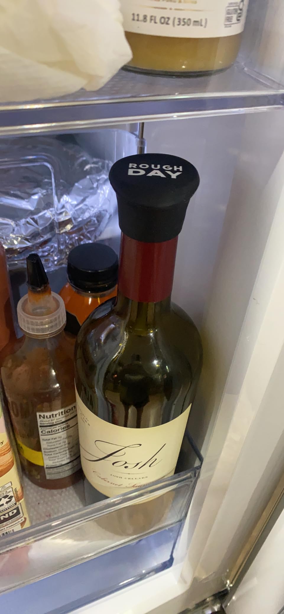 Vinakas Funny Wine Bottle Stopper Set for Wine Lovers | Funny Wine Gifts for Women & Men, Reusable Silicone Wine Toppers, Wine Bottle Caps customer photo 1
