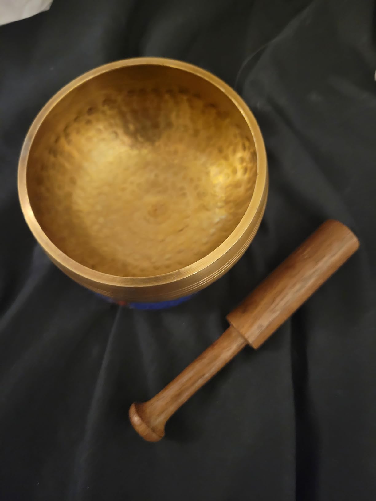 Handcrafted Tibetan Singing Bowl Set - 3.5