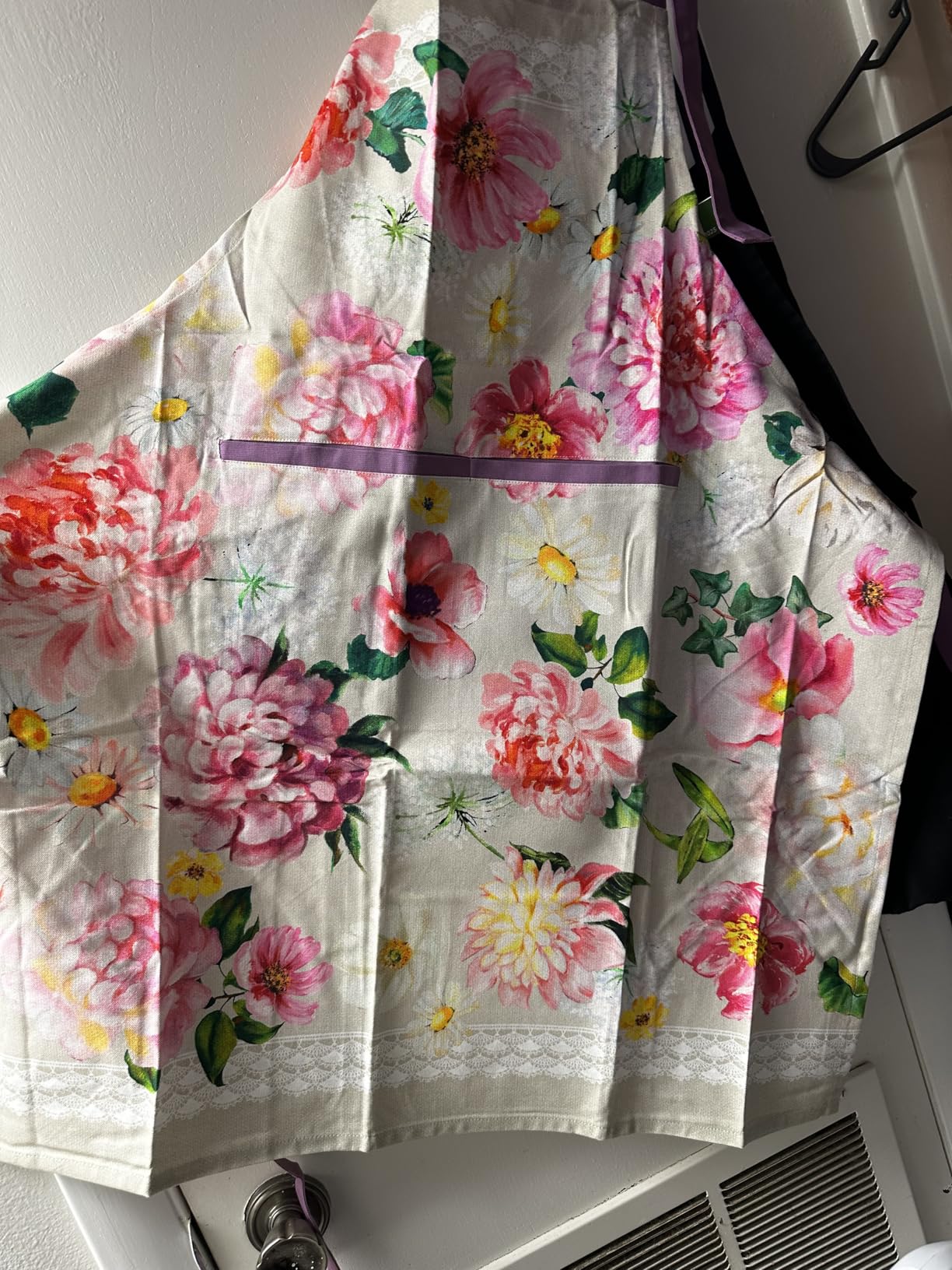 Maison d' Hermine Aprons for women with Pocket 100% Cotton (27.50