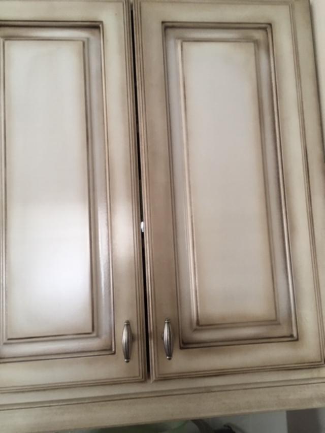 Probrico 1 Pair (2 Pack) Kitchen Cabinet Hinges for Face Frame Cabinet, Concealed Cabinet Hinges Brushed Nickel with Mounting Screws customer photo 1